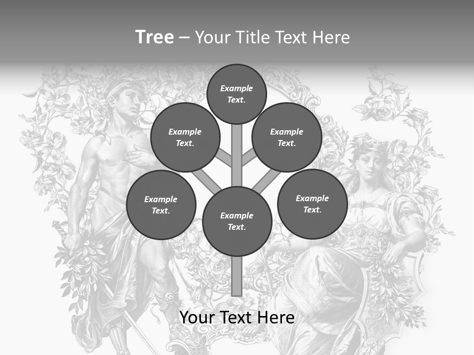 Ornament Graphic Art PowerPoint Template