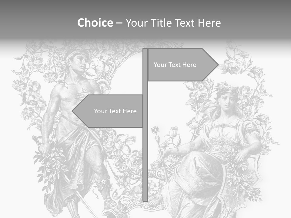 Ornament Graphic Art PowerPoint Template