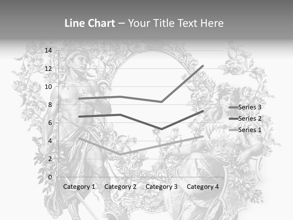 Ornament Graphic Art PowerPoint Template