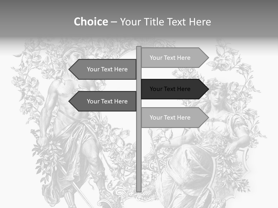 Ornament Graphic Art PowerPoint Template