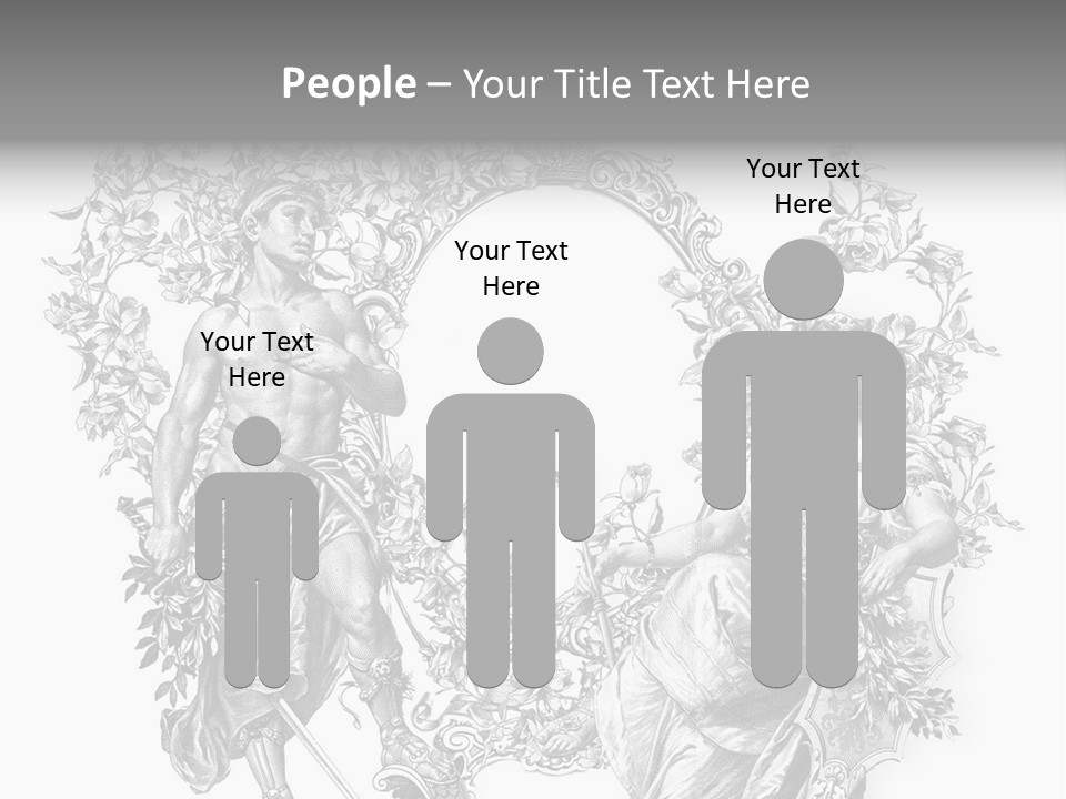 Ornament Graphic Art PowerPoint Template