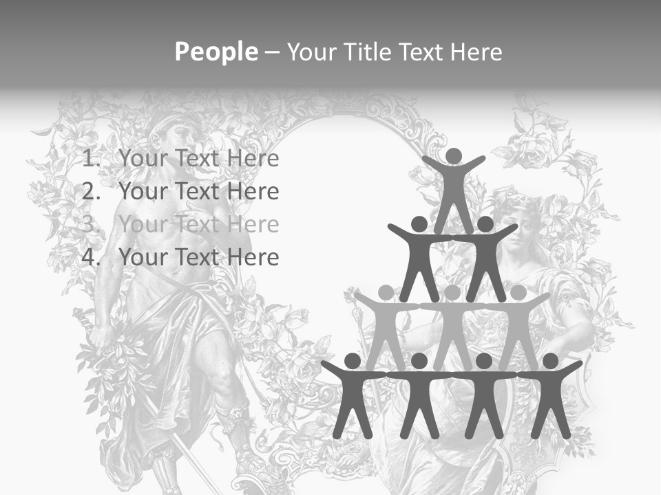 Ornament Graphic Art PowerPoint Template