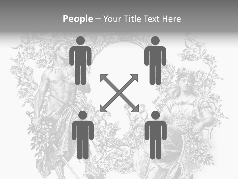 Ornament Graphic Art PowerPoint Template