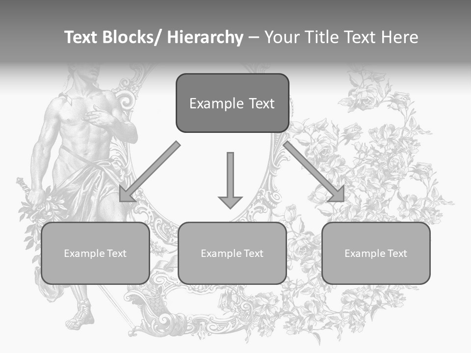 Art Engraving Gladiator PowerPoint Template