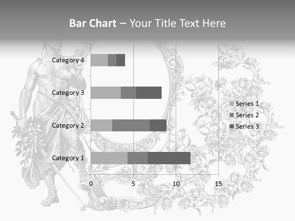 Art Engraving Gladiator PowerPoint Template