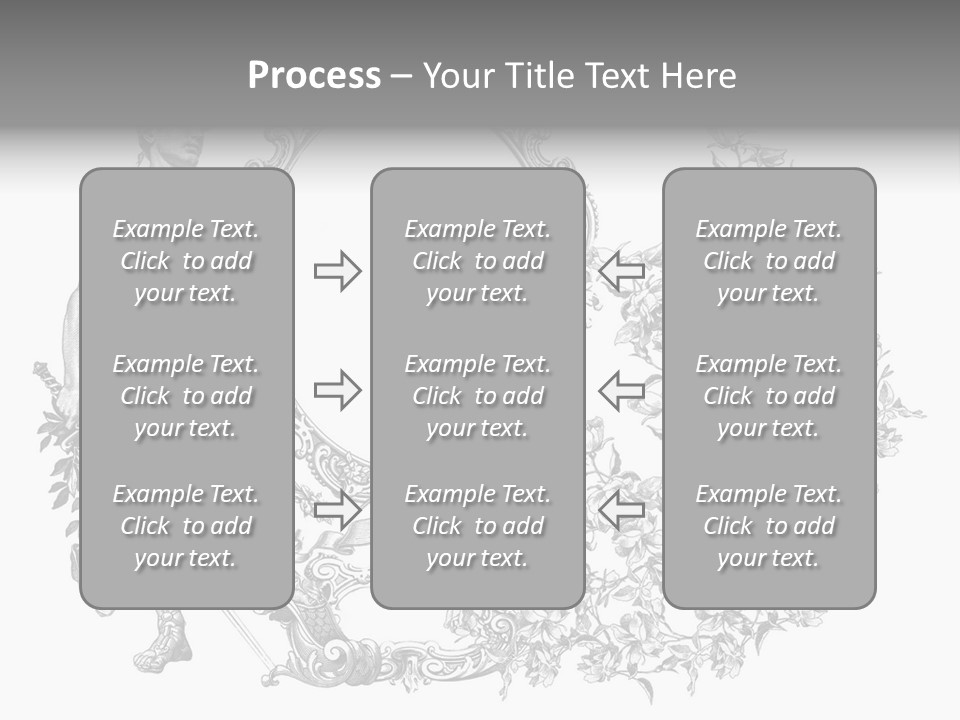 Art Engraving Gladiator PowerPoint Template