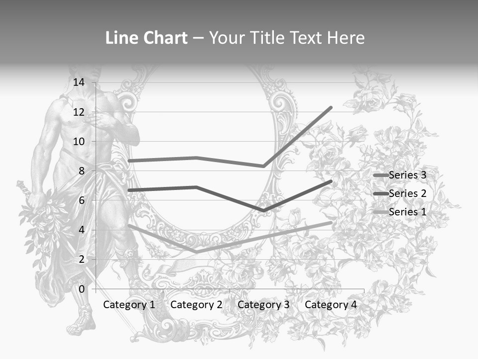 Art Engraving Gladiator PowerPoint Template