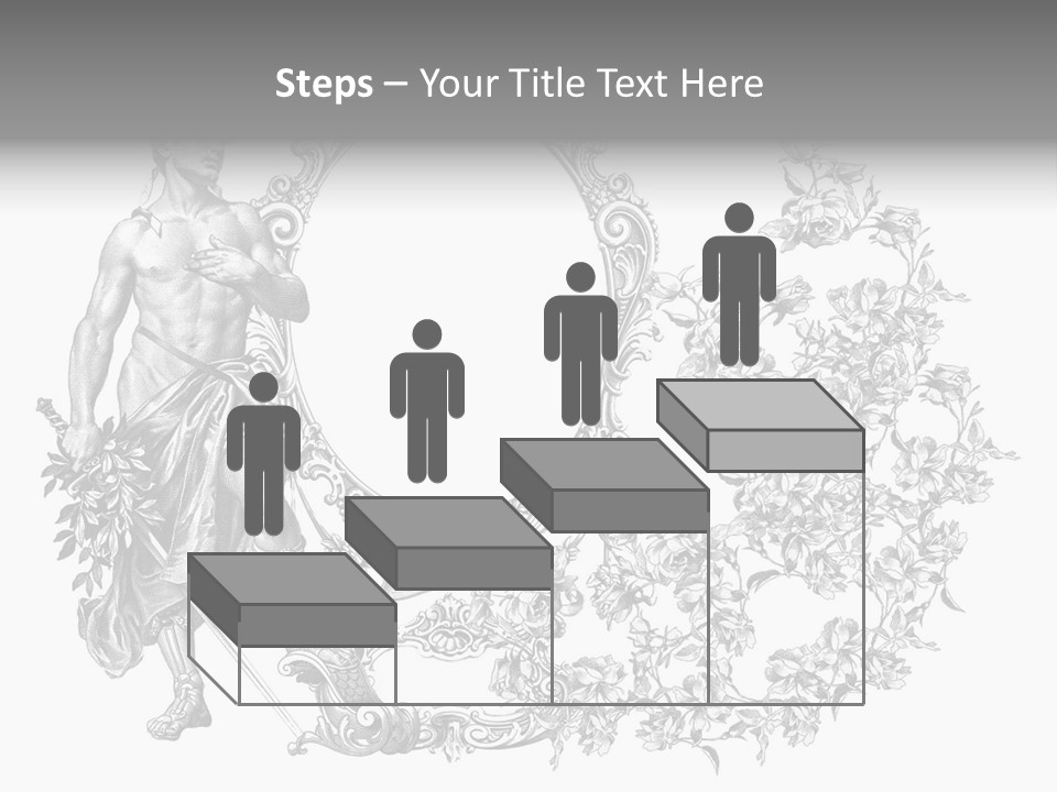 Art Engraving Gladiator PowerPoint Template