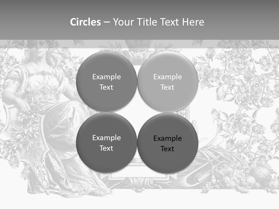 Classical Emblem Popular PowerPoint Template