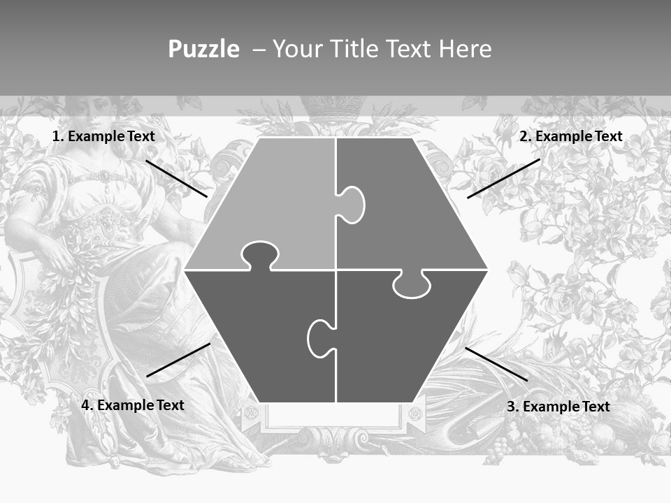 Classical Emblem Popular PowerPoint Template