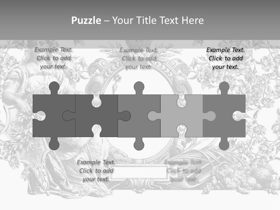 Classical Emblem Popular PowerPoint Template