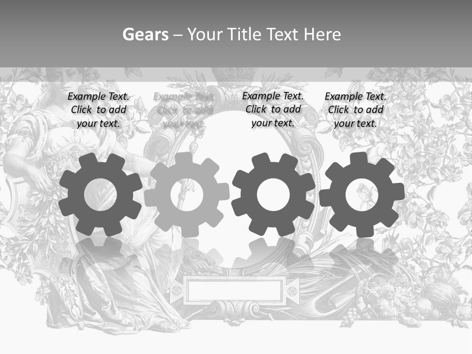 Classical Emblem Popular PowerPoint Template