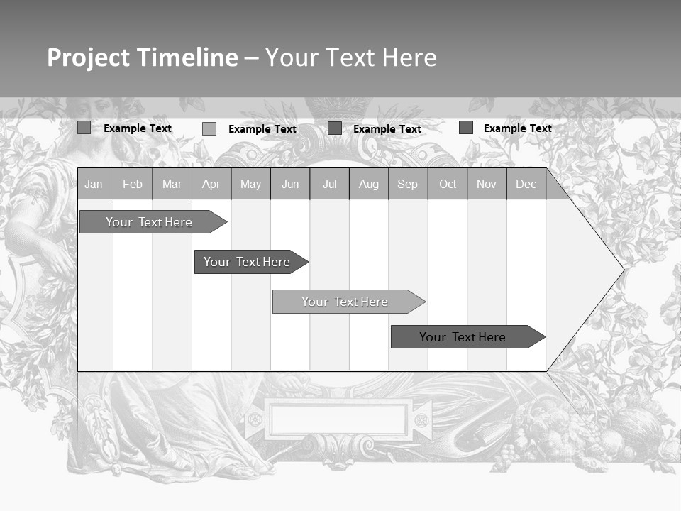Classical Emblem Popular PowerPoint Template