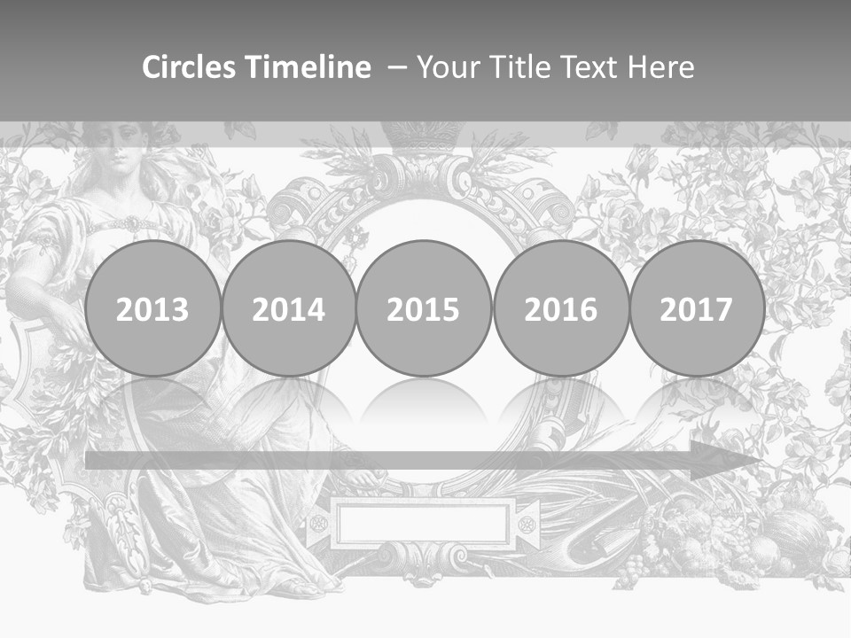 Classical Emblem Popular PowerPoint Template
