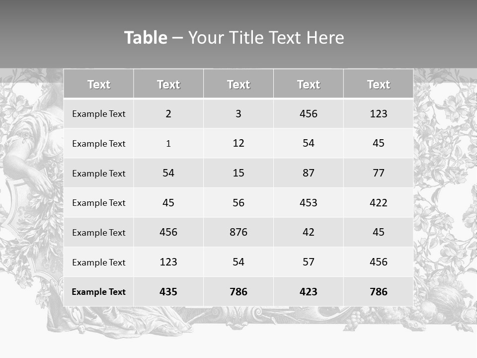 Classical Emblem Popular PowerPoint Template