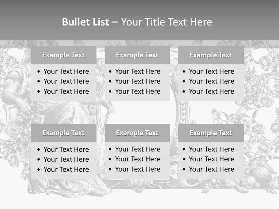 Classical Emblem Popular PowerPoint Template