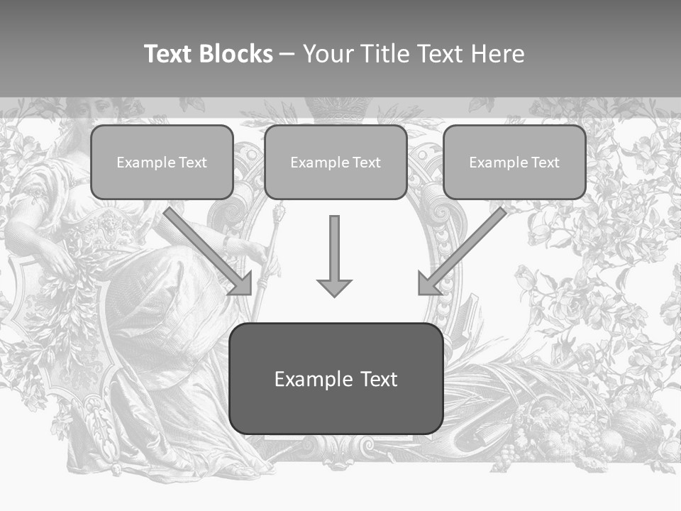 Classical Emblem Popular PowerPoint Template