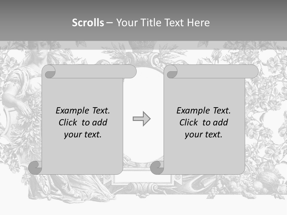 Classical Emblem Popular PowerPoint Template