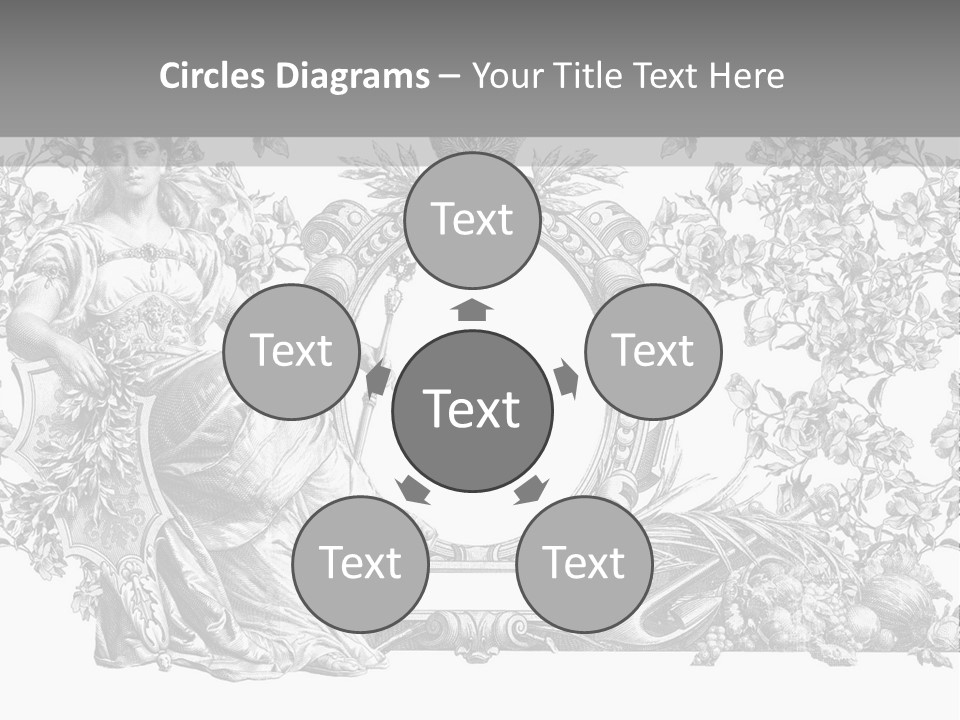 Classical Emblem Popular PowerPoint Template