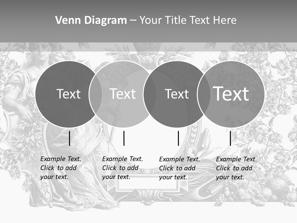 Classical Emblem Popular PowerPoint Template