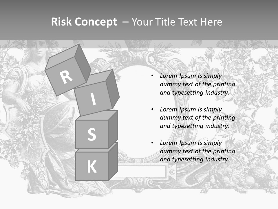 Classical Emblem Popular PowerPoint Template