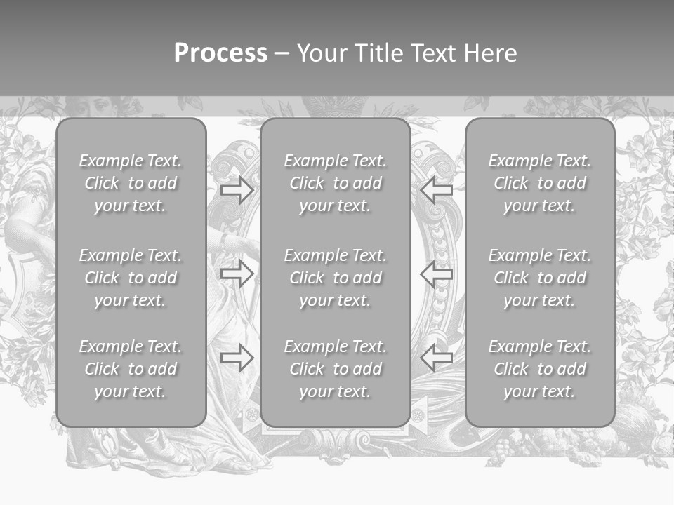 Classical Emblem Popular PowerPoint Template