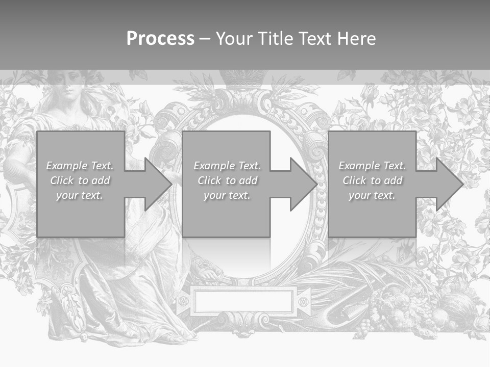 Classical Emblem Popular PowerPoint Template
