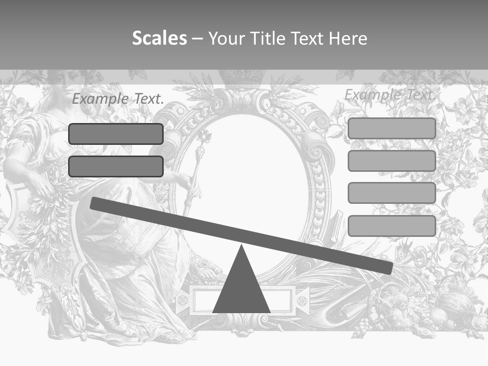 Classical Emblem Popular PowerPoint Template