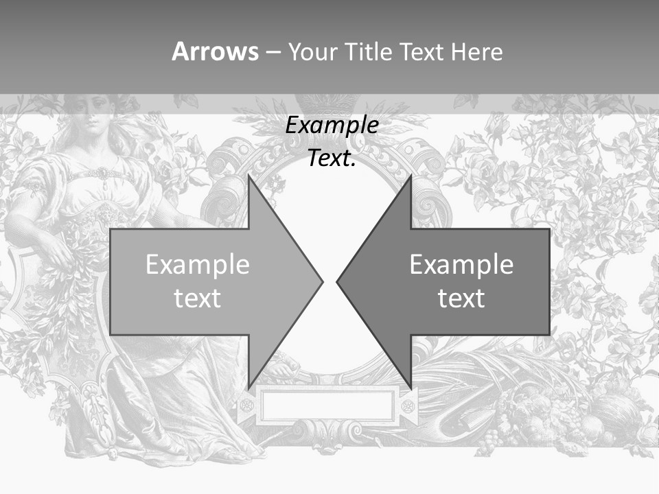 Classical Emblem Popular PowerPoint Template