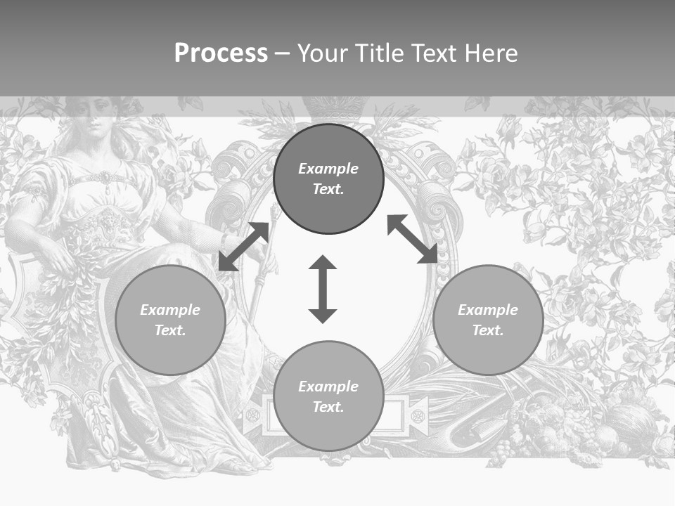 Classical Emblem Popular PowerPoint Template