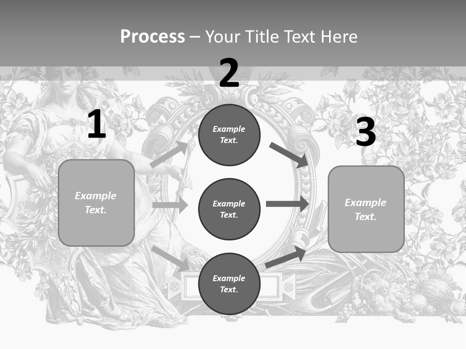 Classical Emblem Popular PowerPoint Template