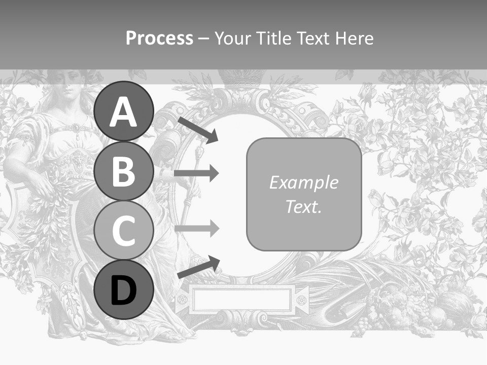 Classical Emblem Popular PowerPoint Template