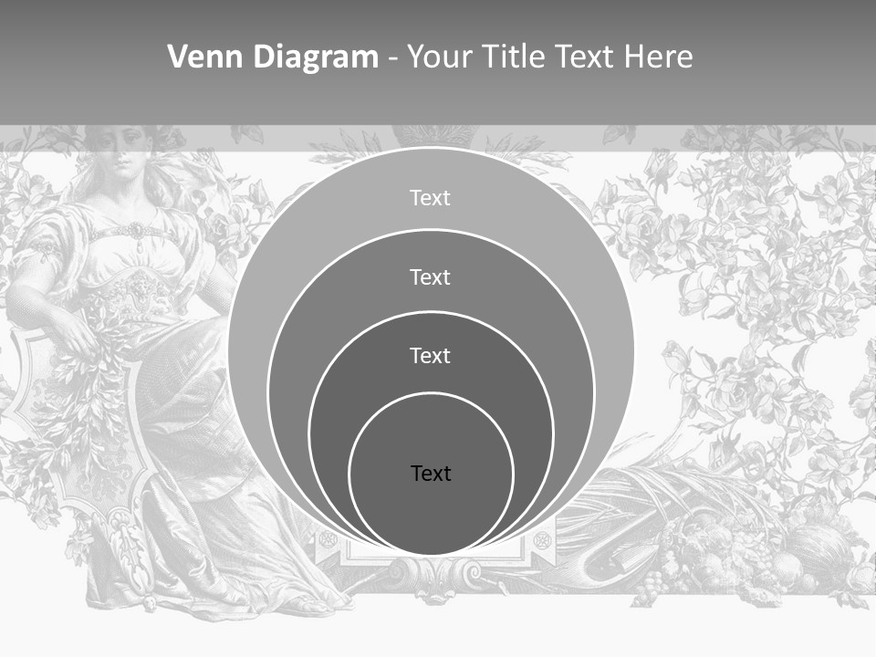 Classical Emblem Popular PowerPoint Template