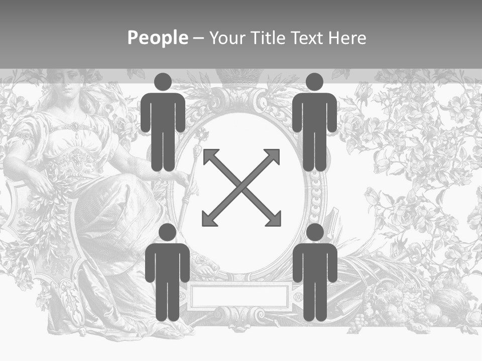 Classical Emblem Popular PowerPoint Template