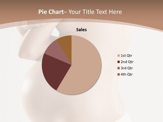 Nude Person White PowerPoint Template