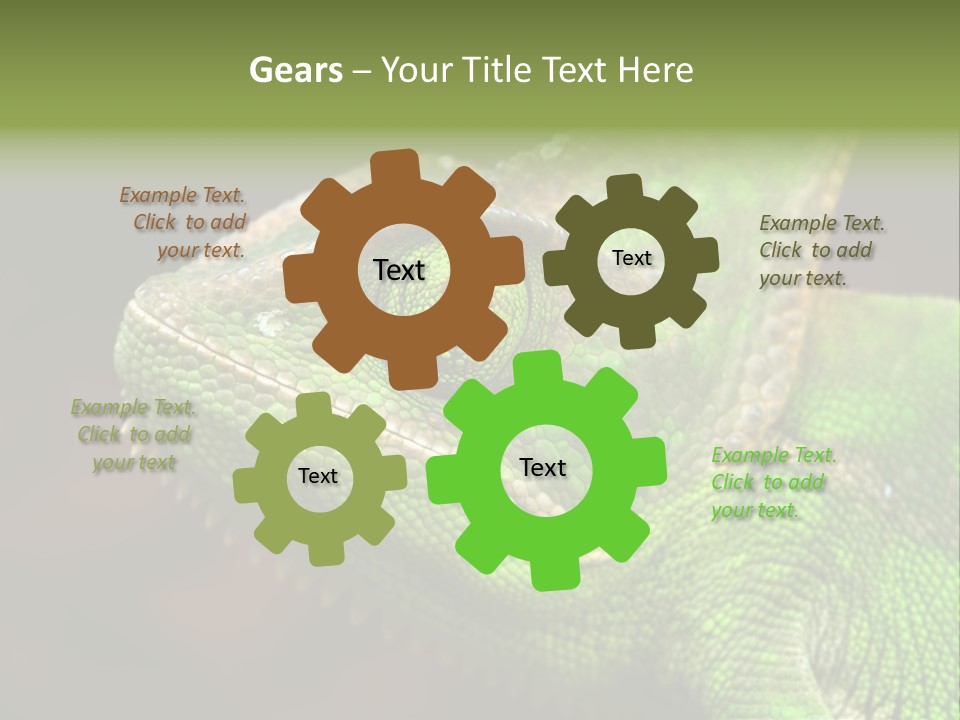 Green Backgrounds Nature PowerPoint Template