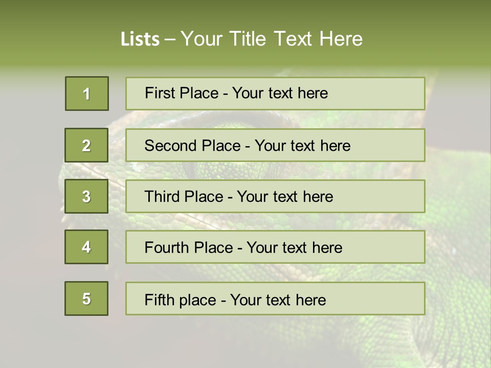 Green Backgrounds Nature PowerPoint Template