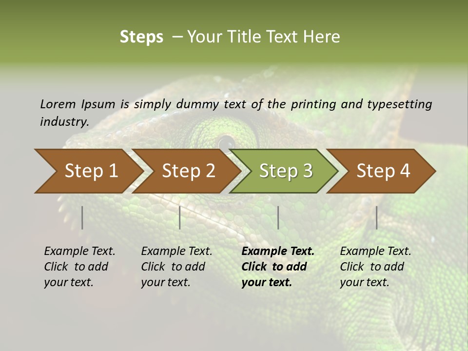 Green Backgrounds Nature PowerPoint Template