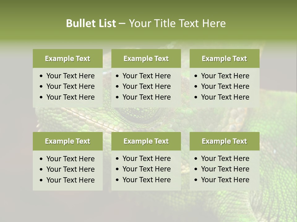 Green Backgrounds Nature PowerPoint Template