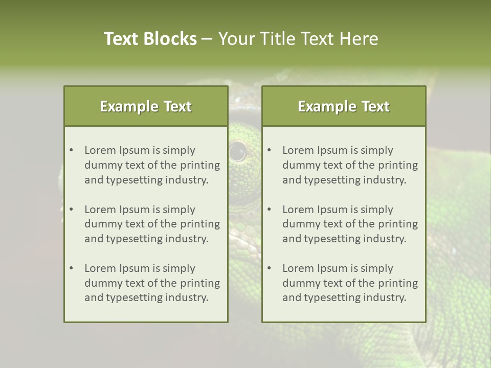 Green Backgrounds Nature PowerPoint Template