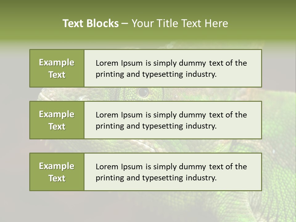 Green Backgrounds Nature PowerPoint Template