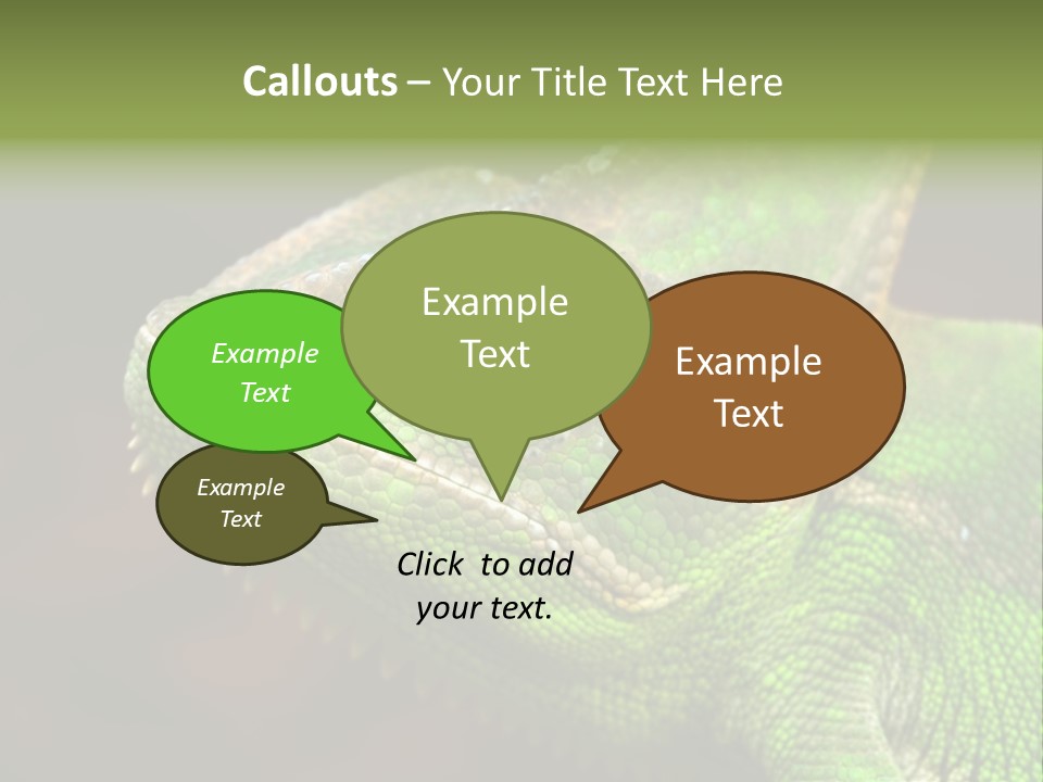 Green Backgrounds Nature PowerPoint Template