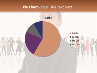 Friends Suit Concept PowerPoint Template