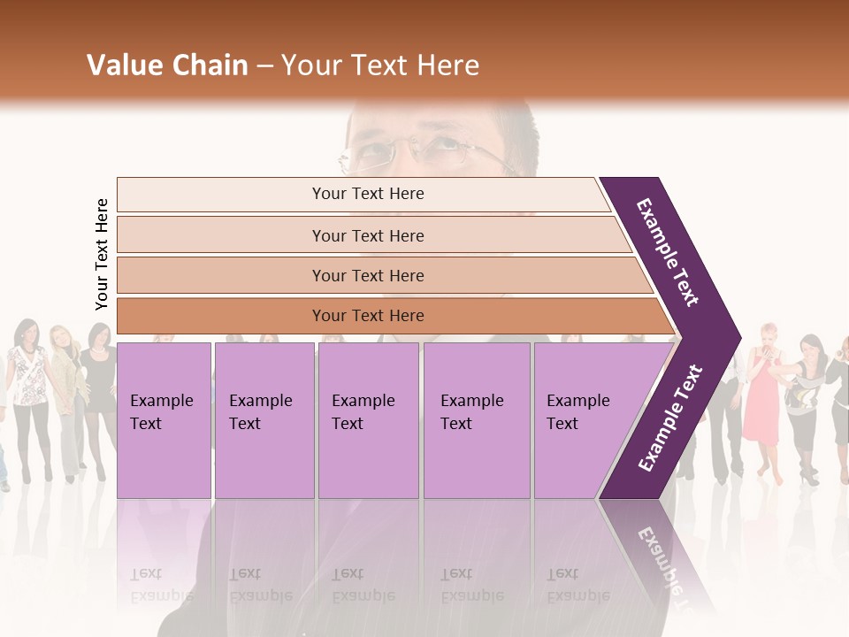 Friends Suit Concept PowerPoint Template