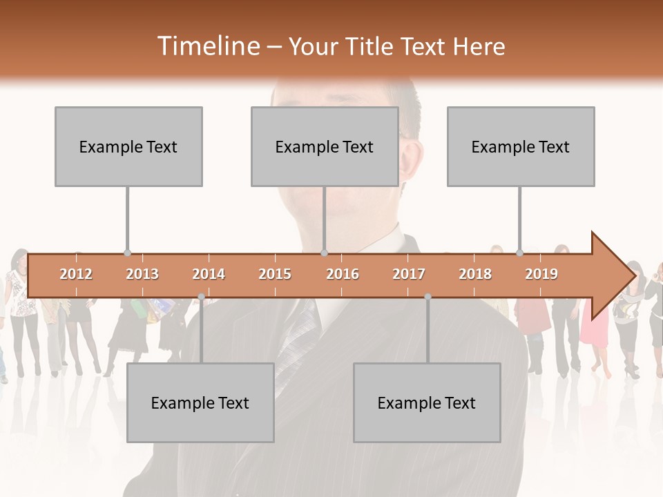 Friends Suit Concept PowerPoint Template