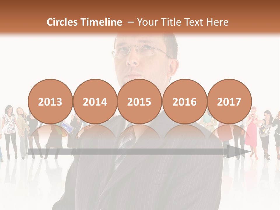 Friends Suit Concept PowerPoint Template