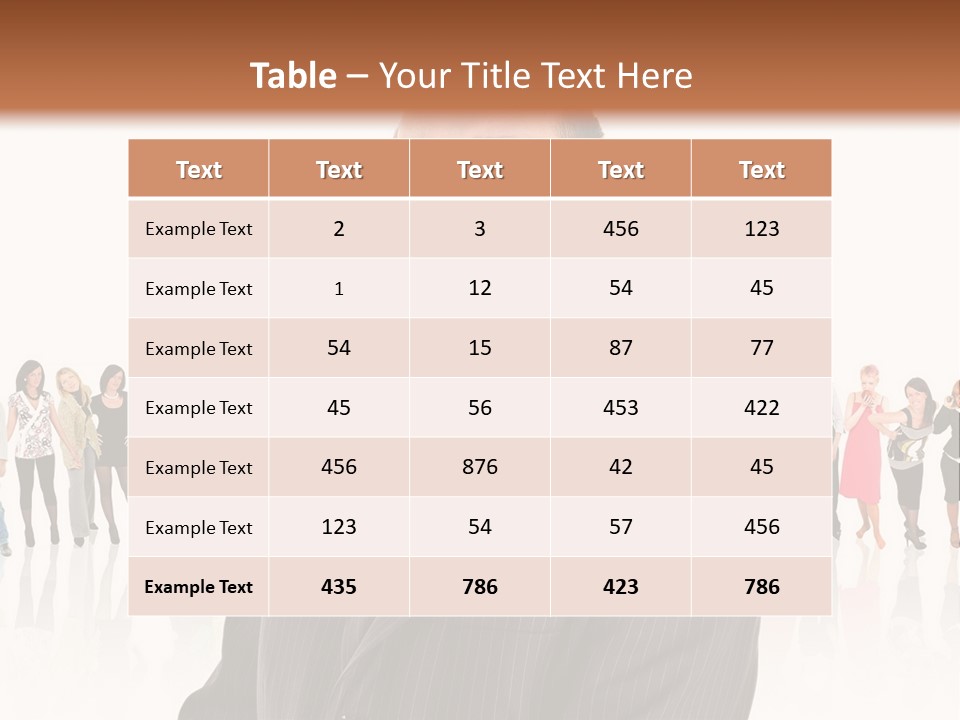 Friends Suit Concept PowerPoint Template