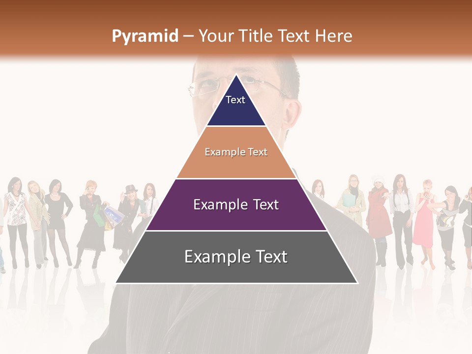 Friends Suit Concept PowerPoint Template