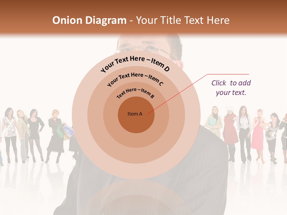 Friends Suit Concept PowerPoint Template