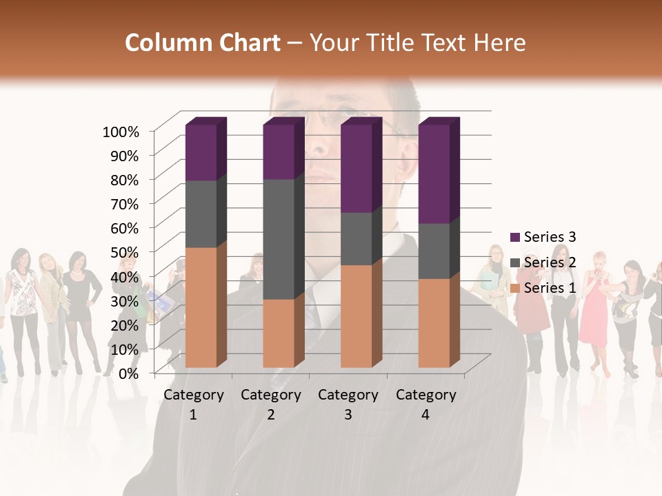Friends Suit Concept PowerPoint Template